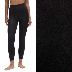 Lululemon Align High-Rise Legging with Pockets 25" Shimmer Black Nulu Sz 6 NWOT